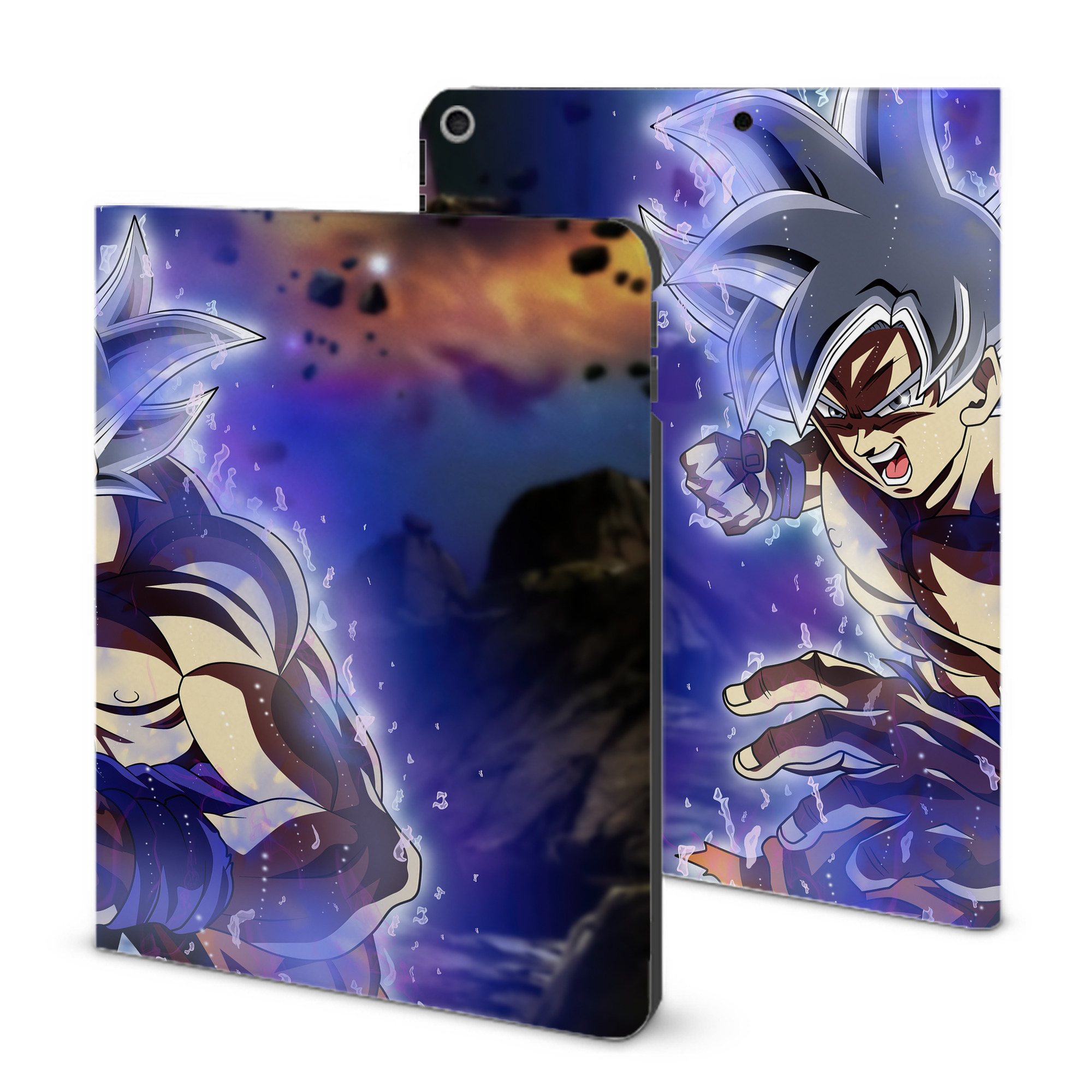 （画像用） ドラゴンボール DRAGON BALL IPad ケース ブック型 PUレザー TPU 耐衝撃 軽量 薄型 ペン収納なし 全面保護 IPad 各モデル対応